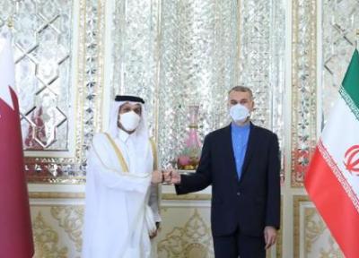 ملاقات وزیر خارجه قطر با امیرعبداللهیان