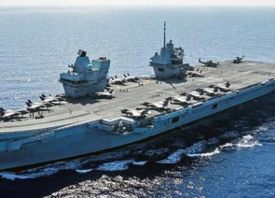 بی توجهی ناو گروه نیروی دریایی انگلیس به هشدارها و نقض حریم دریایی چین