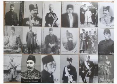 عکس، امضای 7 پادشاه قاجار