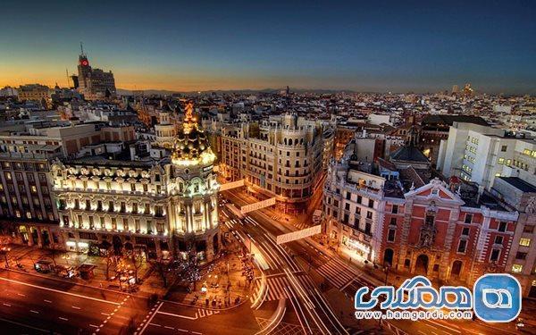 معرفی جاذبه های گردشگری مادرید ، مرکز زیبای اسپانیا